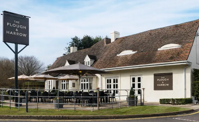 the plough and harrow.